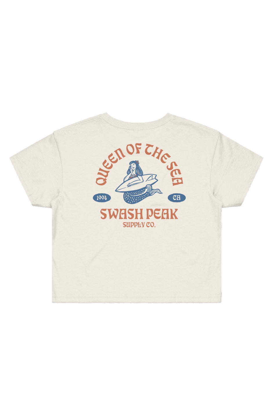 Queen of the Sea Crop Tee