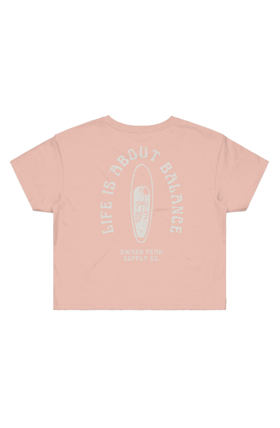 Life is About Balance Crop Tee