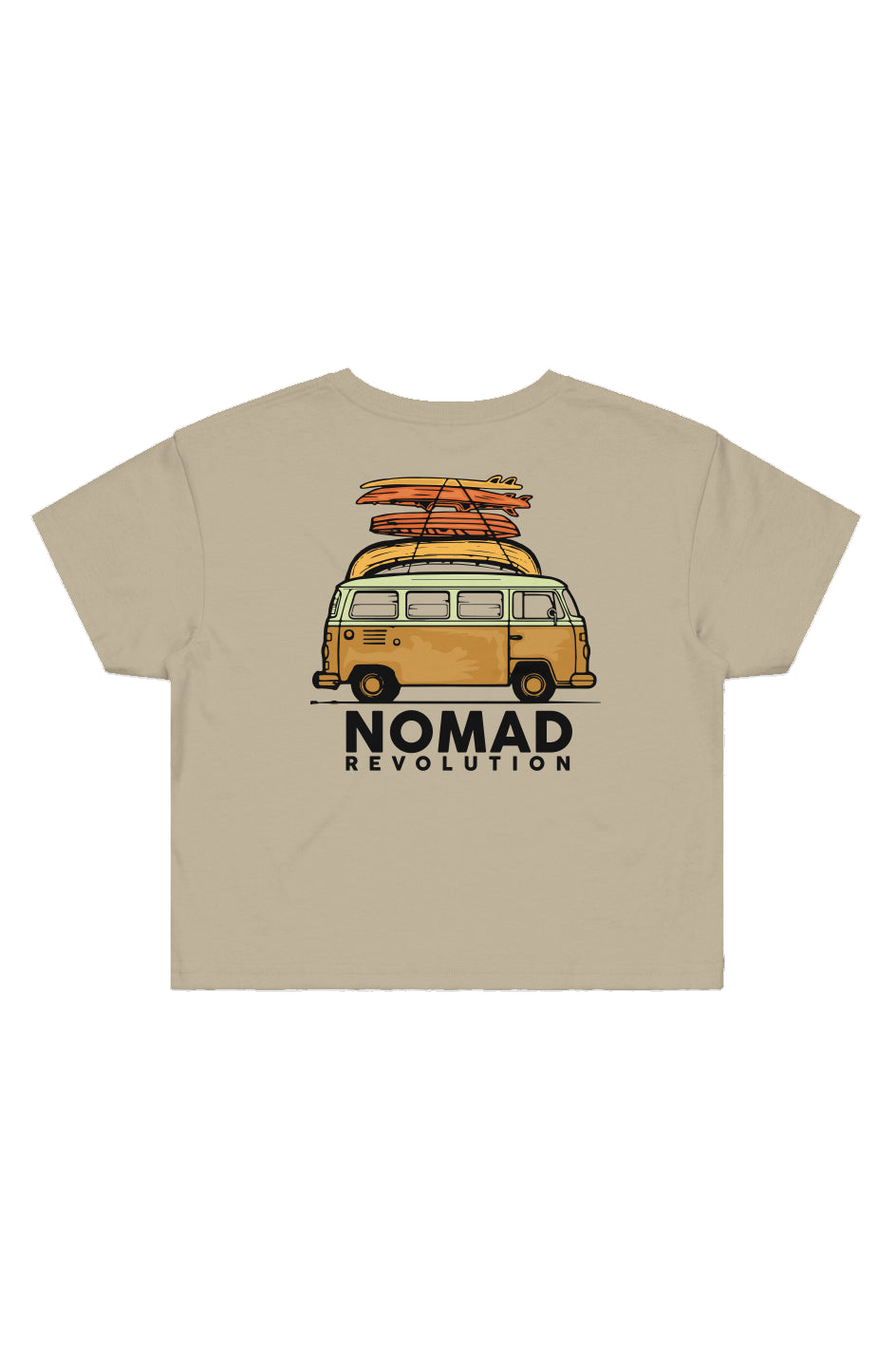 Nomad Revolution Crop Tee