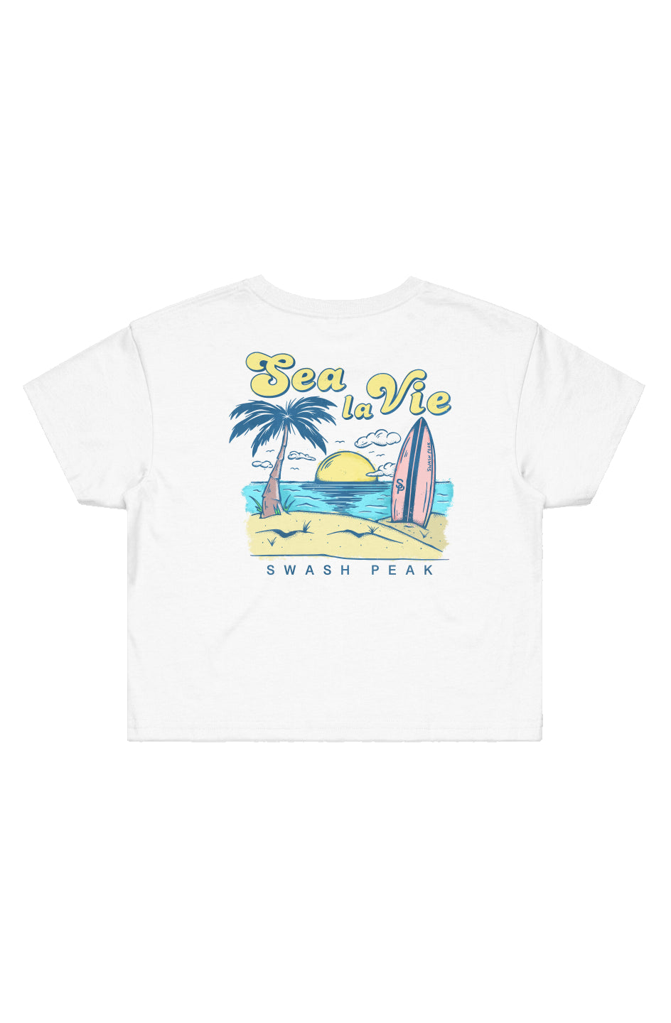 Sea La Vie Crop Tee