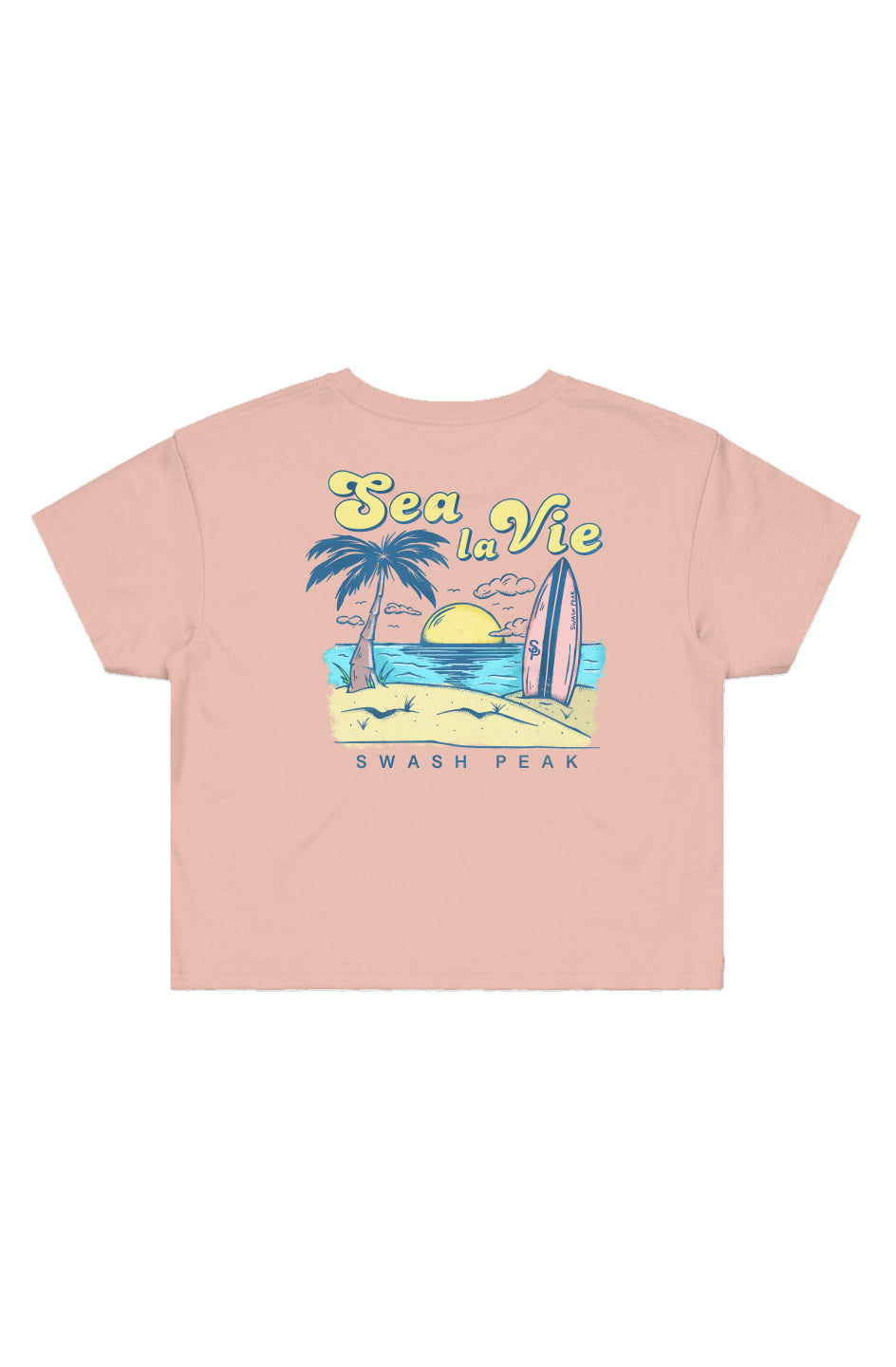 Sea La Vie Crop Tee