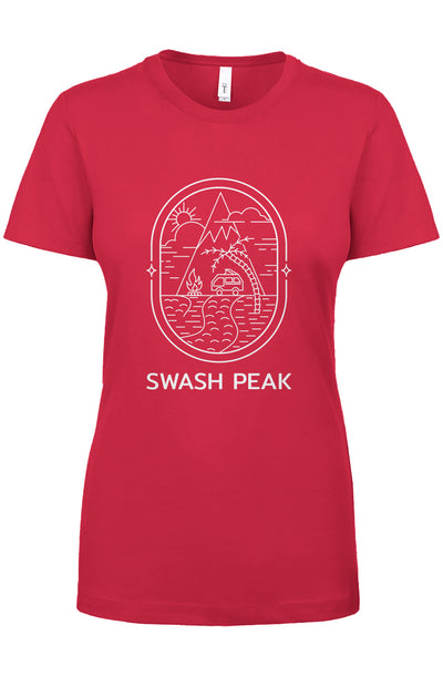 Swash Peak Van Life Women's Tee