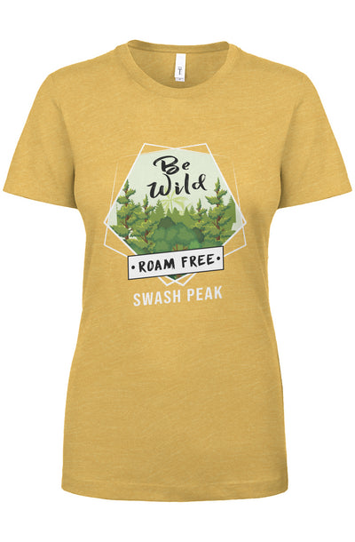 Be Wild Roam Free Women's Tee