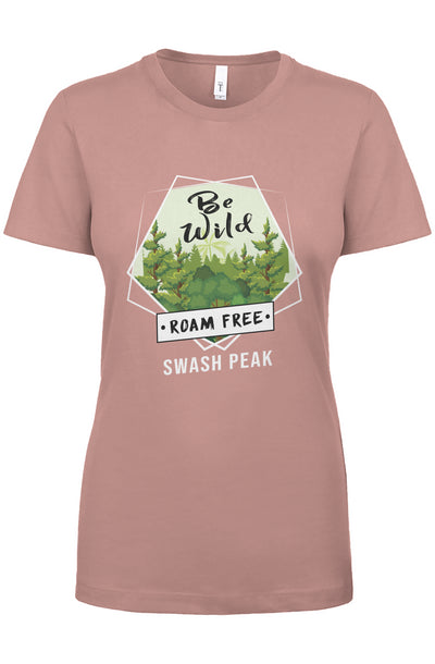 Be Wild Roam Free Women's Tee