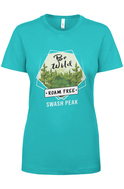 Be Wild Roam Free Women's Tee