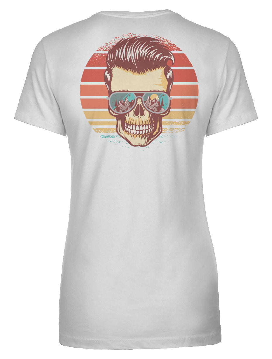 Sunstoked Skull Women's Tee