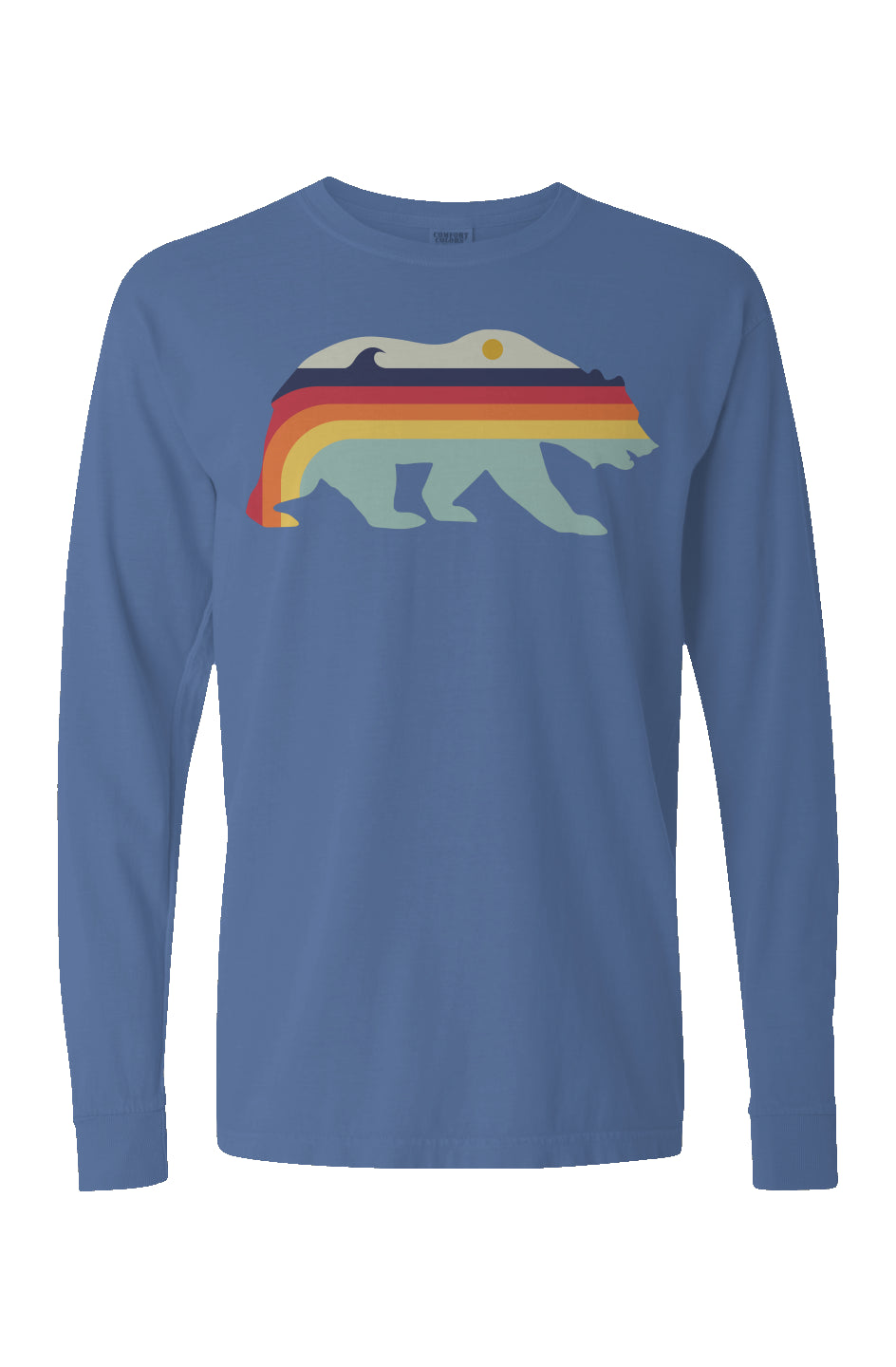 Retro Bear Long Sleeve Unisex Tee