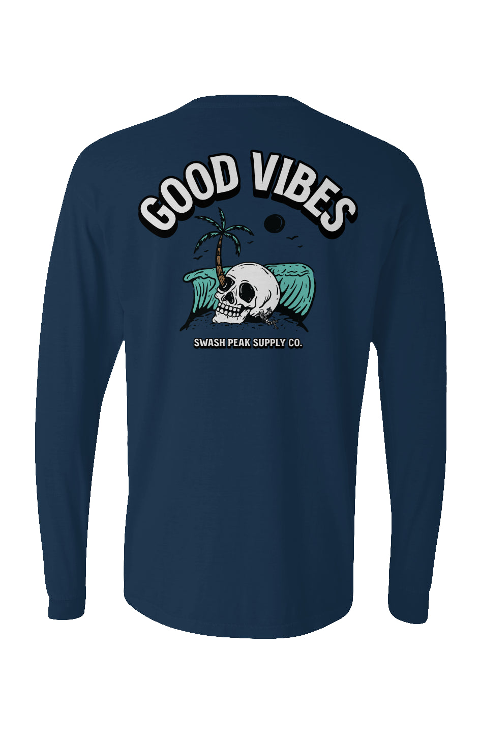 Good Vibes Long Sleeve Unisex Tee