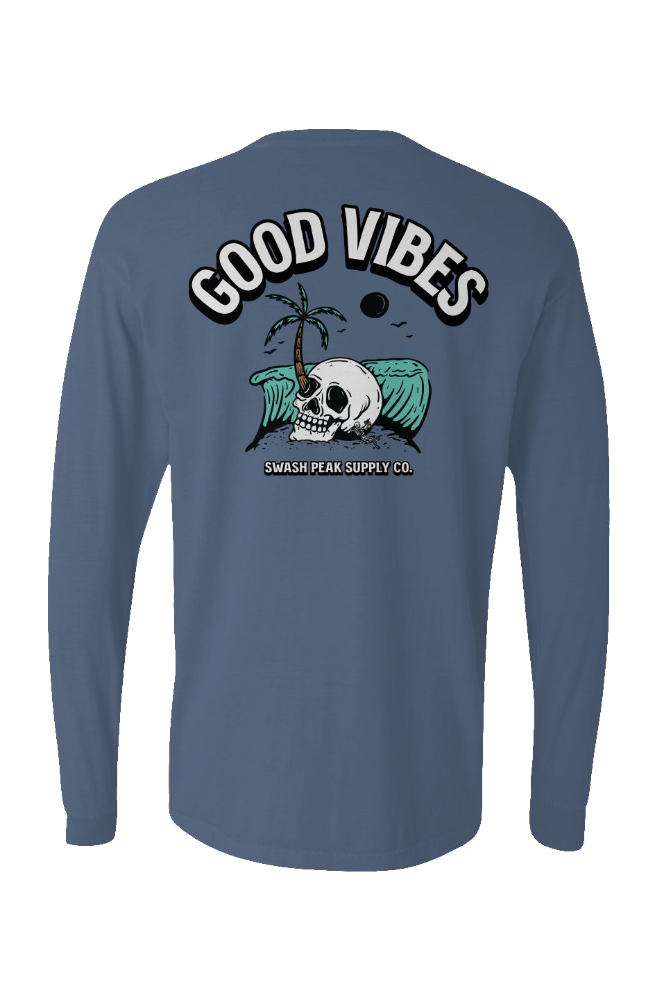 Good Vibes Long Sleeve Unisex Tee