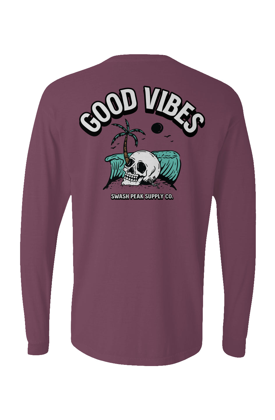 Good Vibes Long Sleeve Unisex Tee