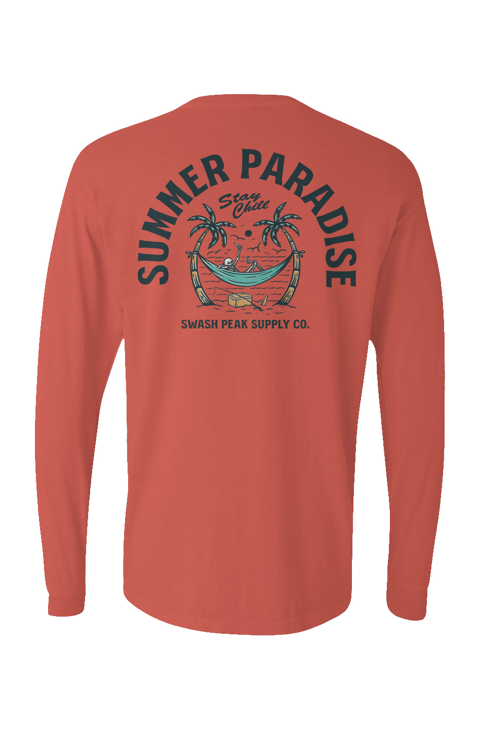 Summer Paradise Long Sleeve Unisex Tee