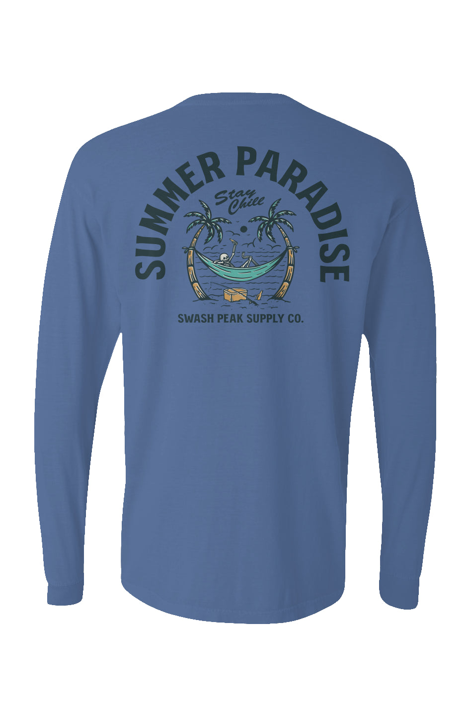 Summer Paradise Long Sleeve Unisex Tee