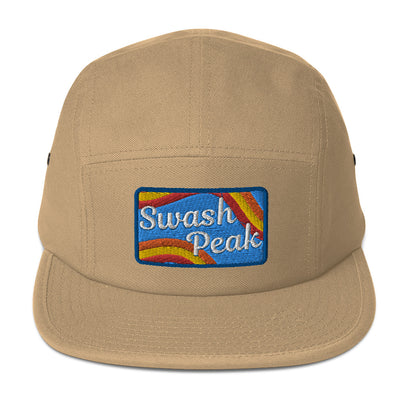 Retro Peak Five Panel Hat