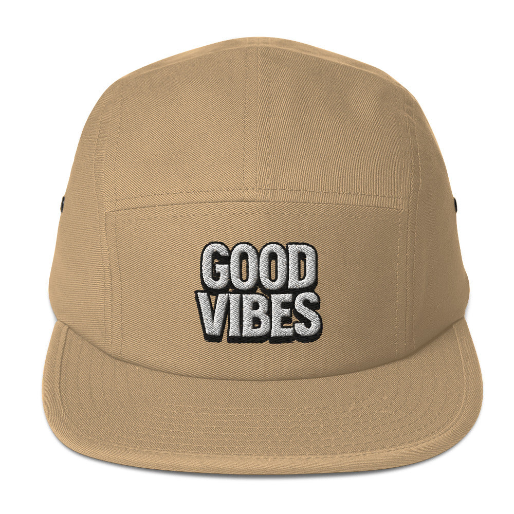 Good Vibes Five Panel Hat