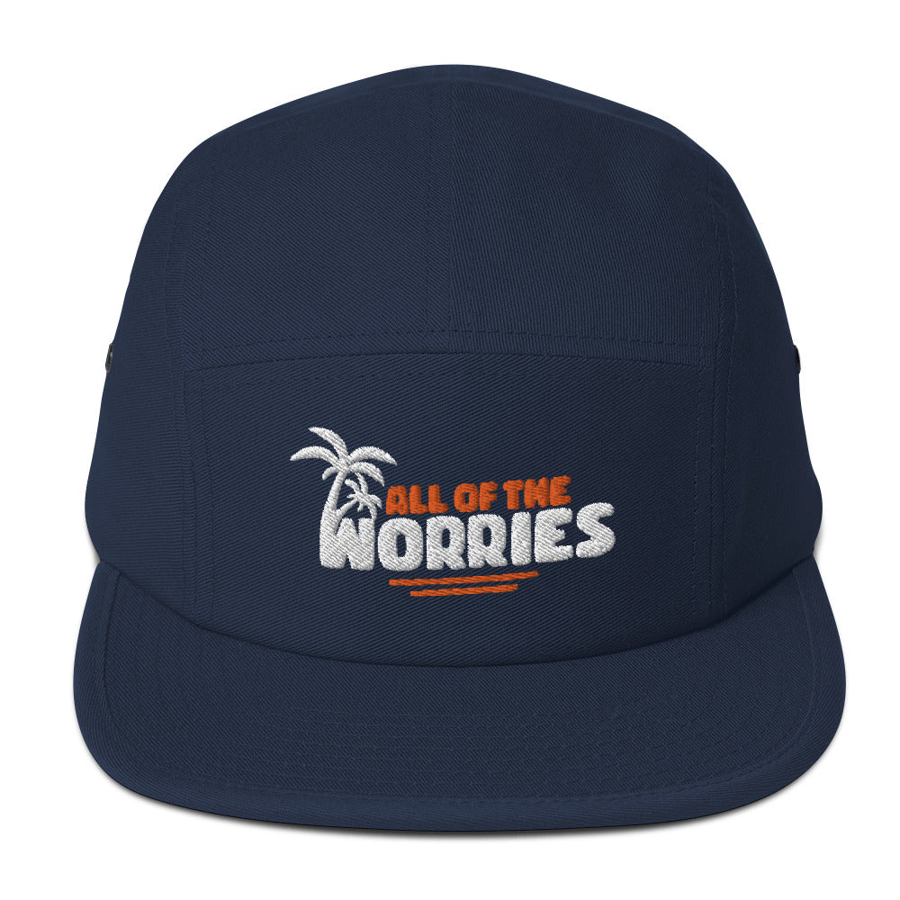 All of the Worries Five Panel Hat