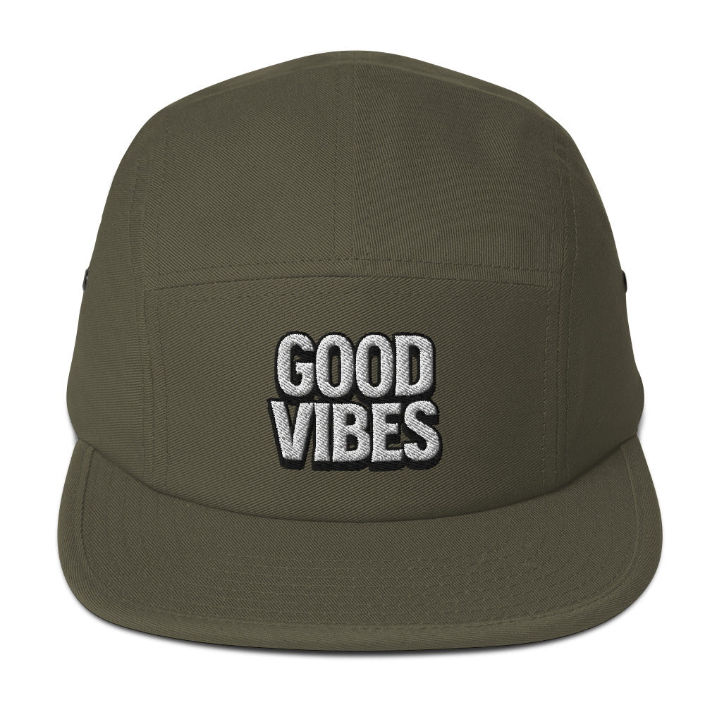 Good Vibes Five Panel Hat