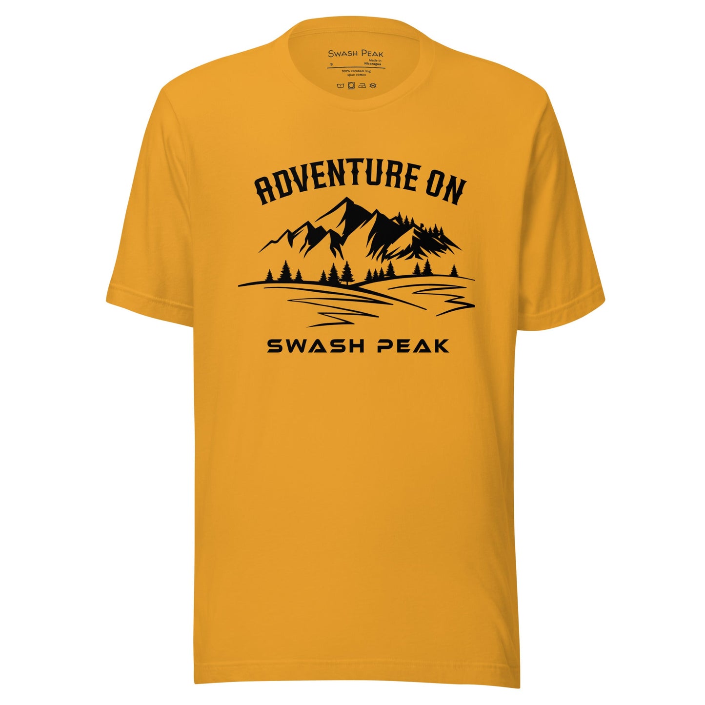 Adventure On! Unisex Tee - Swash Peak