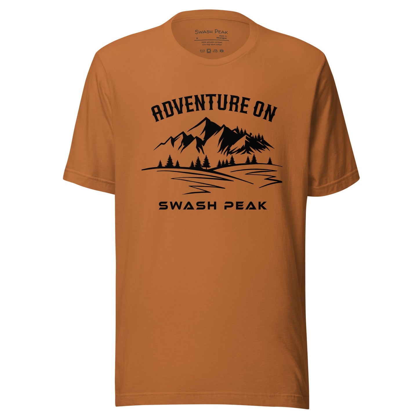 Adventure On! Unisex Tee - Swash Peak