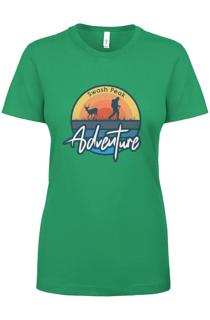 Adventure Women's Tee - Swash Peak