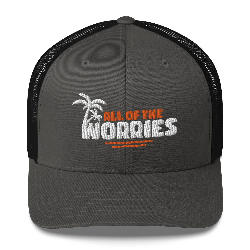 All of the Worries Trucker Hat - Swash Peak