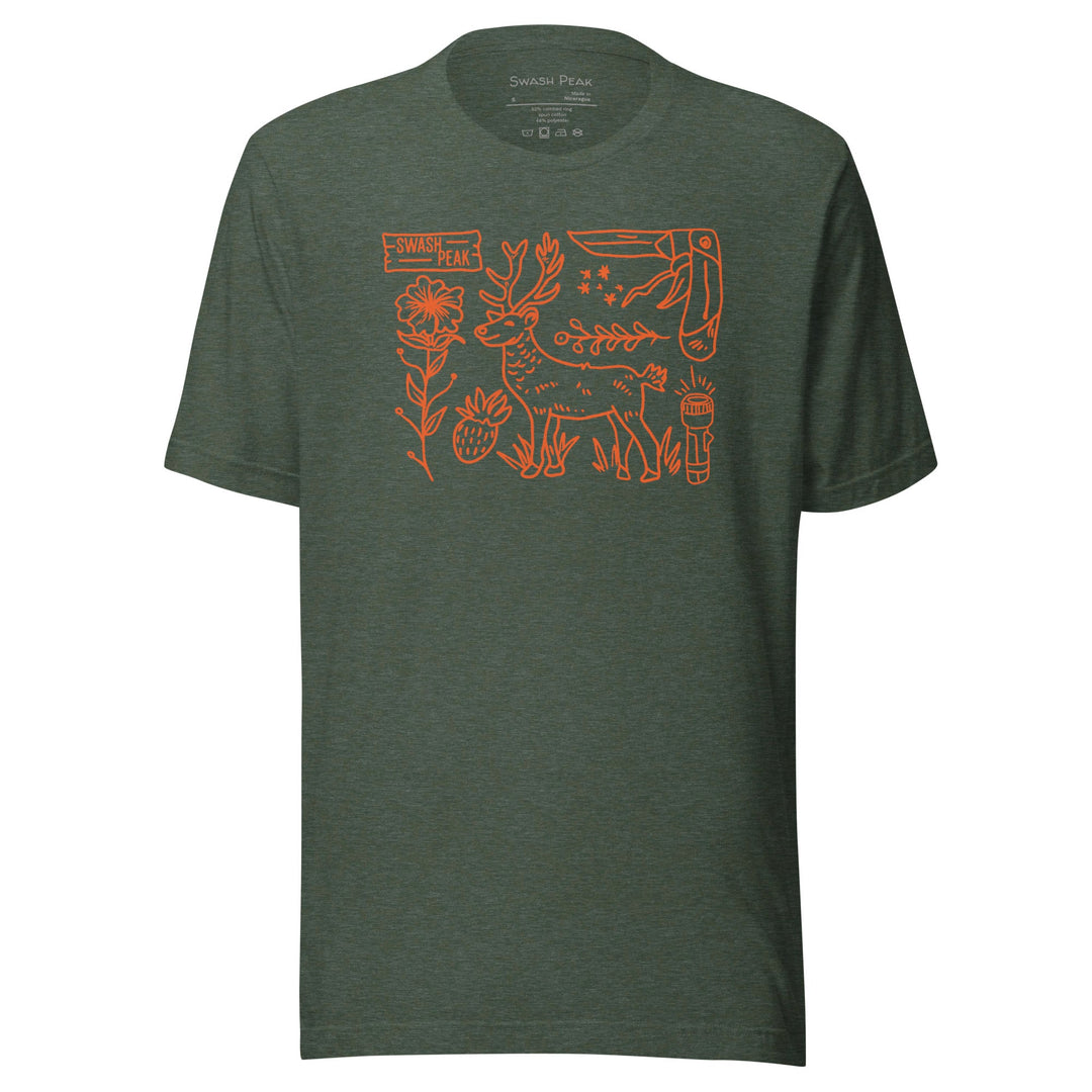 Backcountry Stag Unisex Tee - Swash Peak