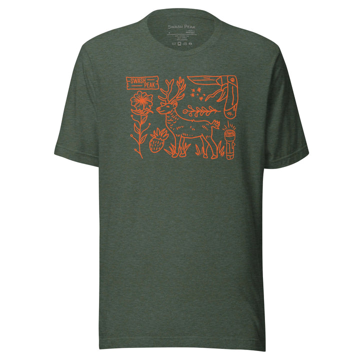 Backcountry Stag Unisex Tee - Swash Peak
