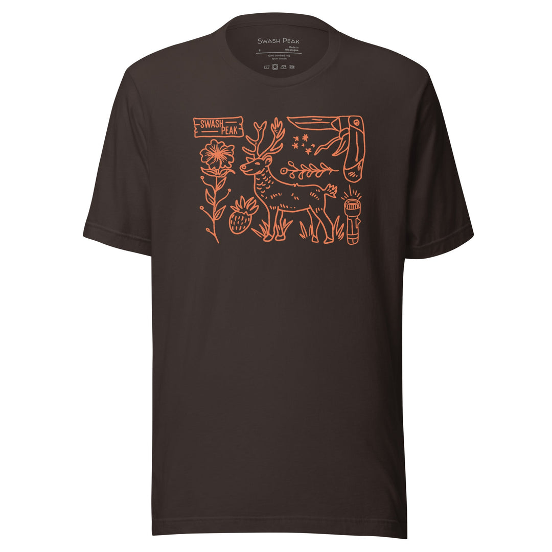 Backcountry Stag Unisex Tee - Swash Peak