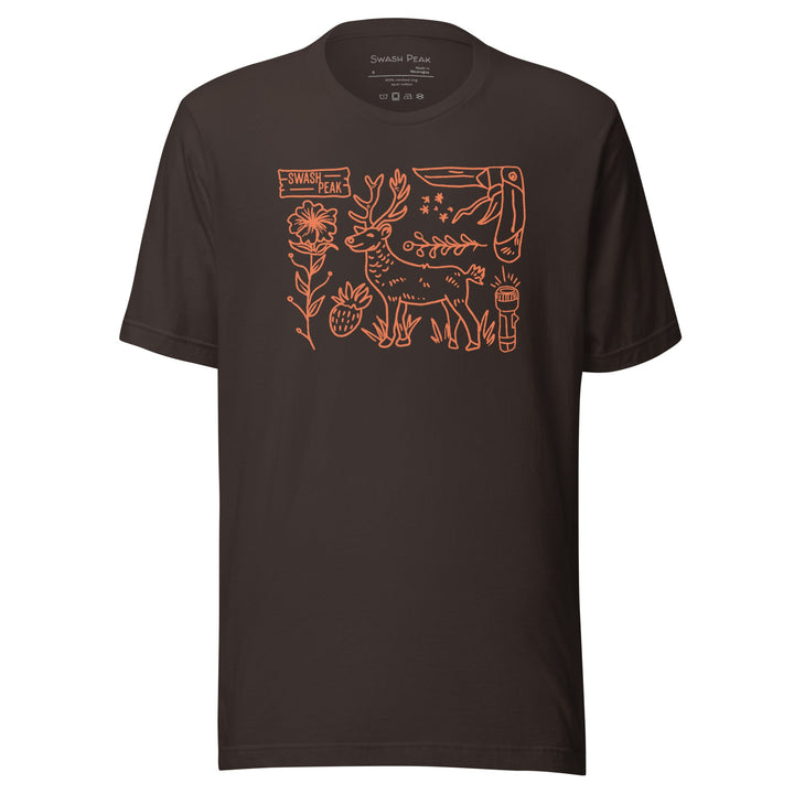 Backcountry Stag Unisex Tee - Swash Peak