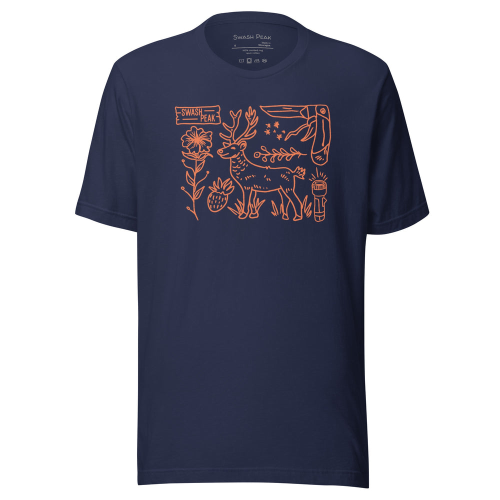 Backcountry Stag Unisex Tee - Swash Peak