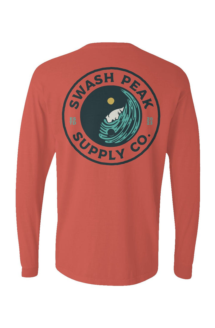 Balanced Long Sleeve Unisex Tee - Swash Peak