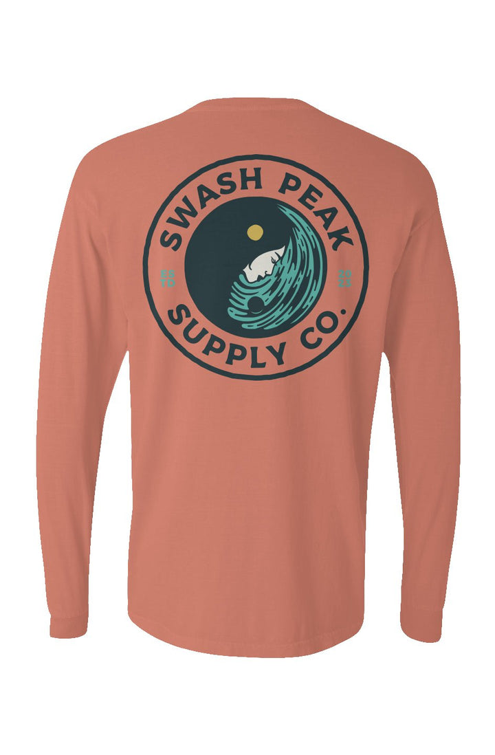 Balanced Long Sleeve Unisex Tee - Swash Peak