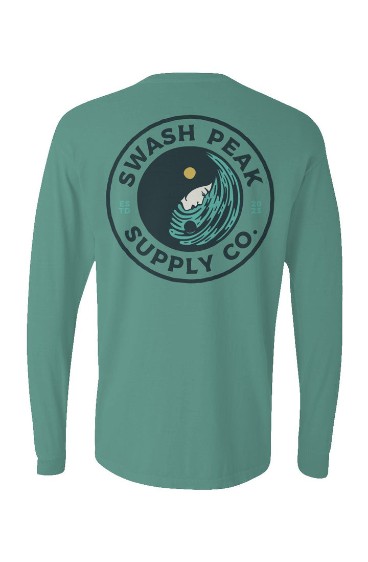 Balanced Long Sleeve Unisex Tee - Swash Peak