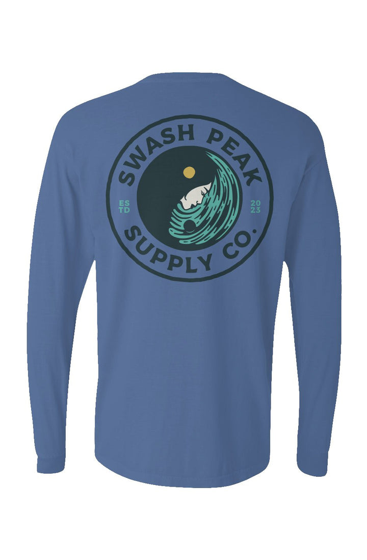 Balanced Long Sleeve Unisex Tee - Swash Peak