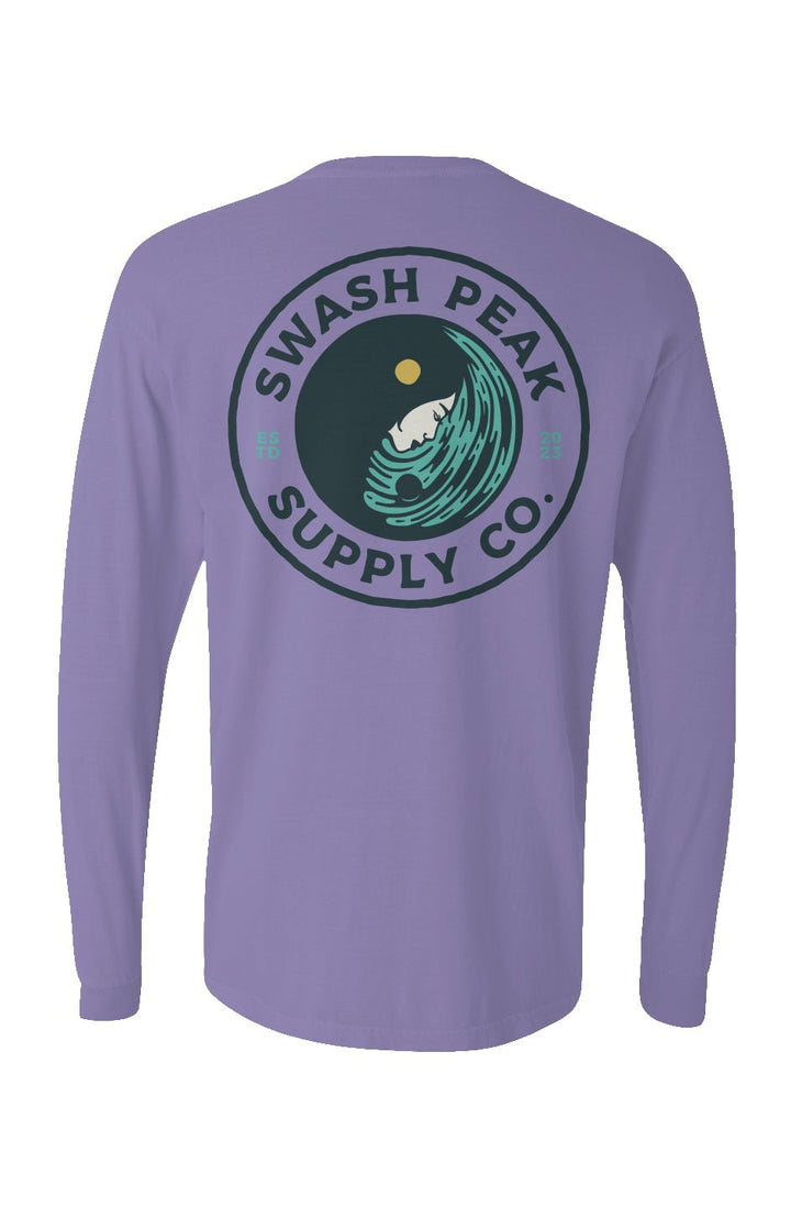 Balanced Long Sleeve Unisex Tee - Swash Peak