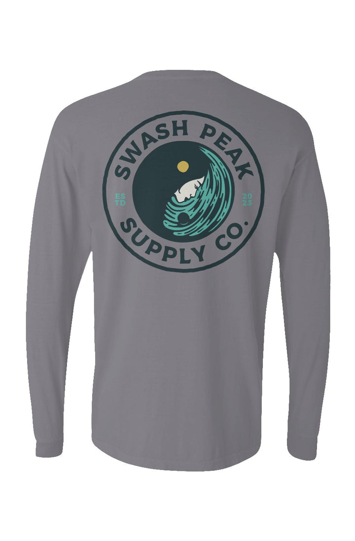 Balanced Long Sleeve Unisex Tee - Swash Peak