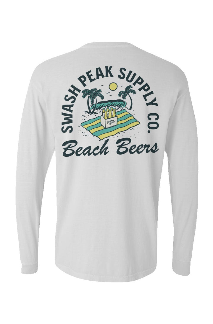 Beach Beers Long Sleeve Unisex Tee - Swash Peak