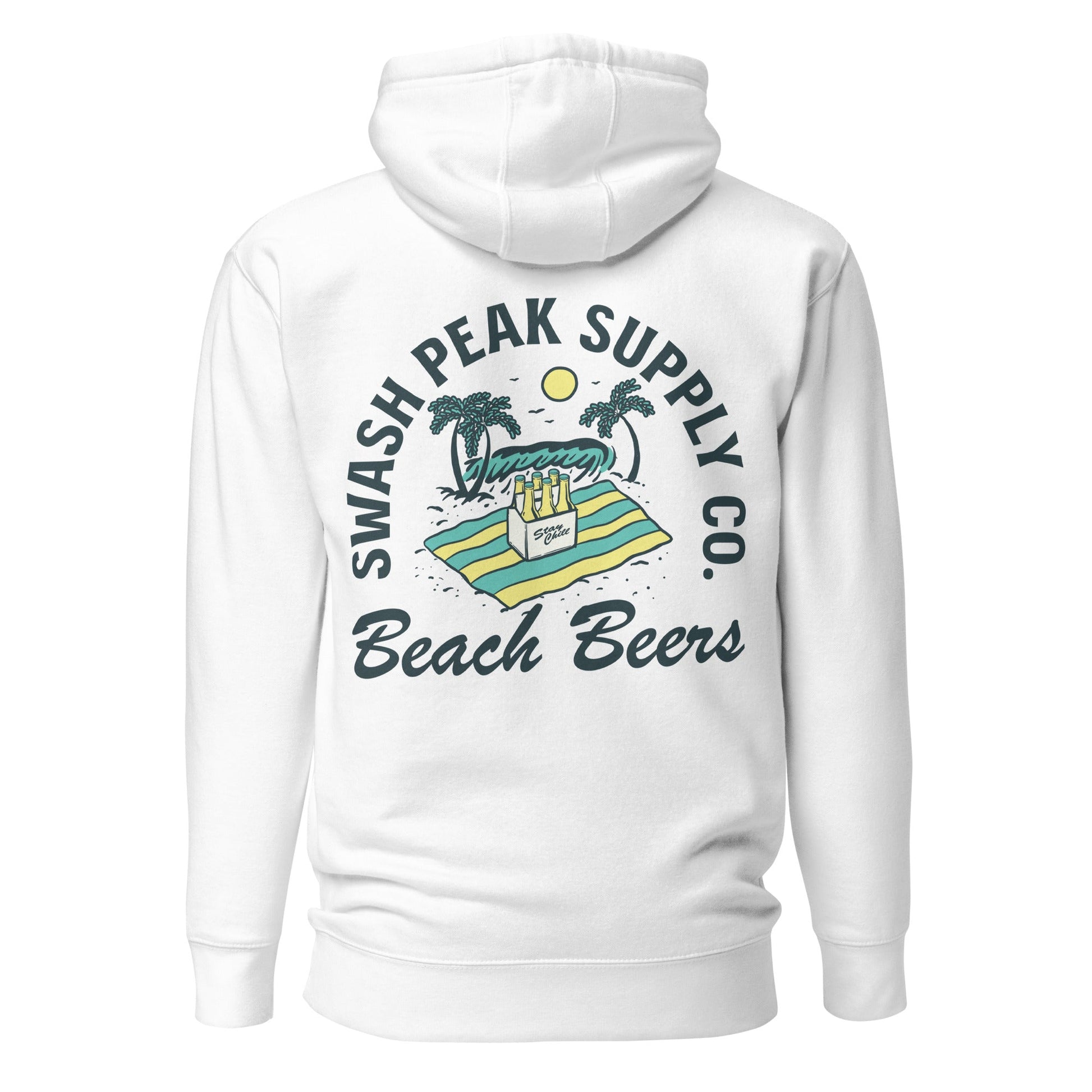 Beach Beers Unisex Hoodie - Swash Peak