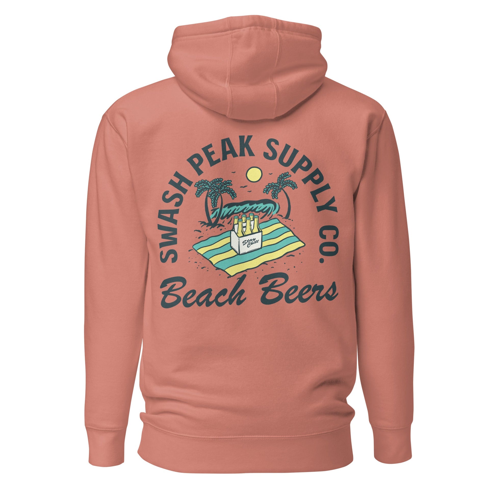 Beach Beers Unisex Hoodie - Swash Peak