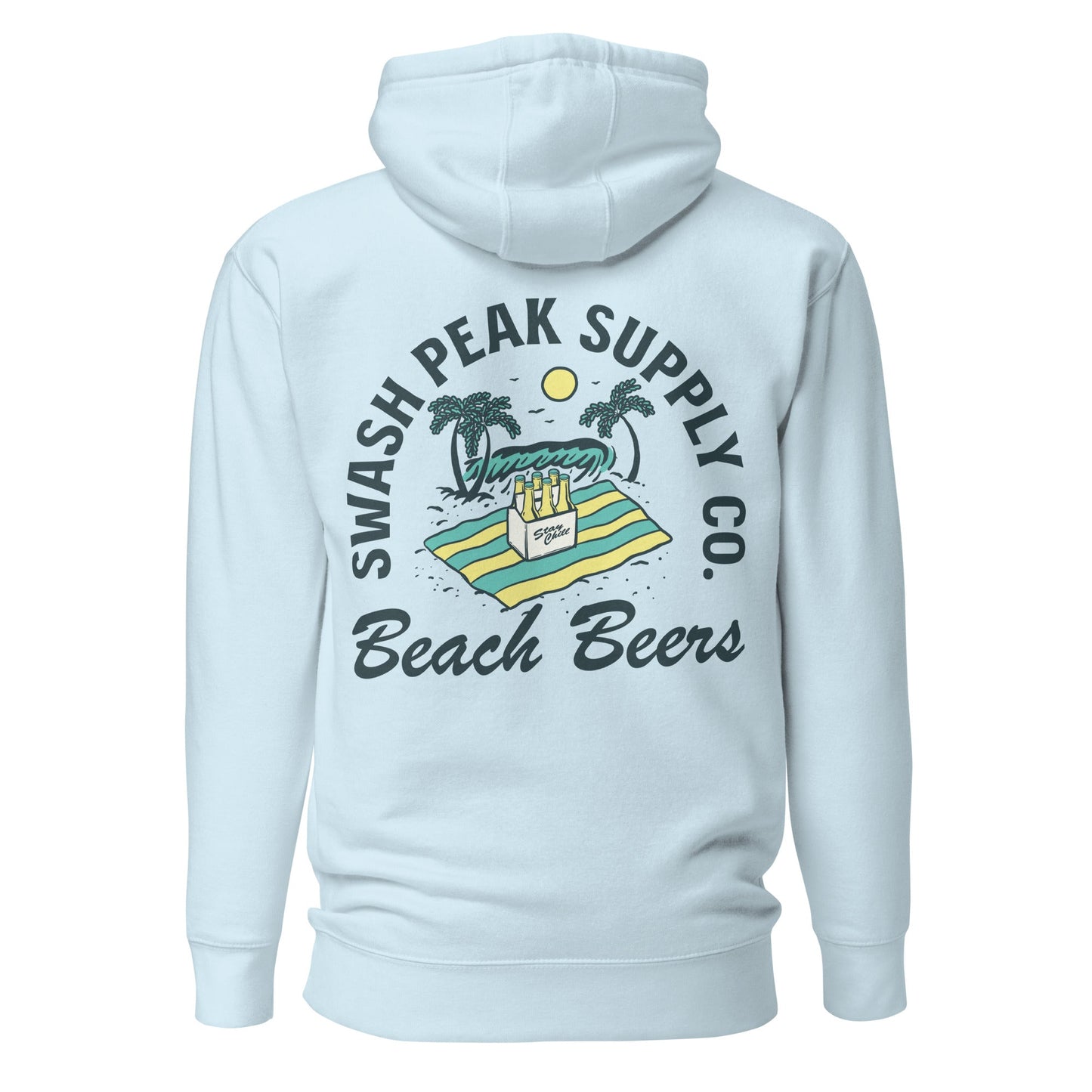 Beach Beers Unisex Hoodie - Swash Peak