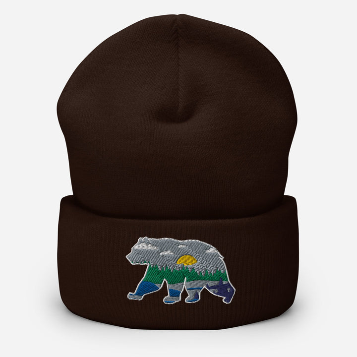 Bear Crossing Cuffed Beanie - Swash Peak
