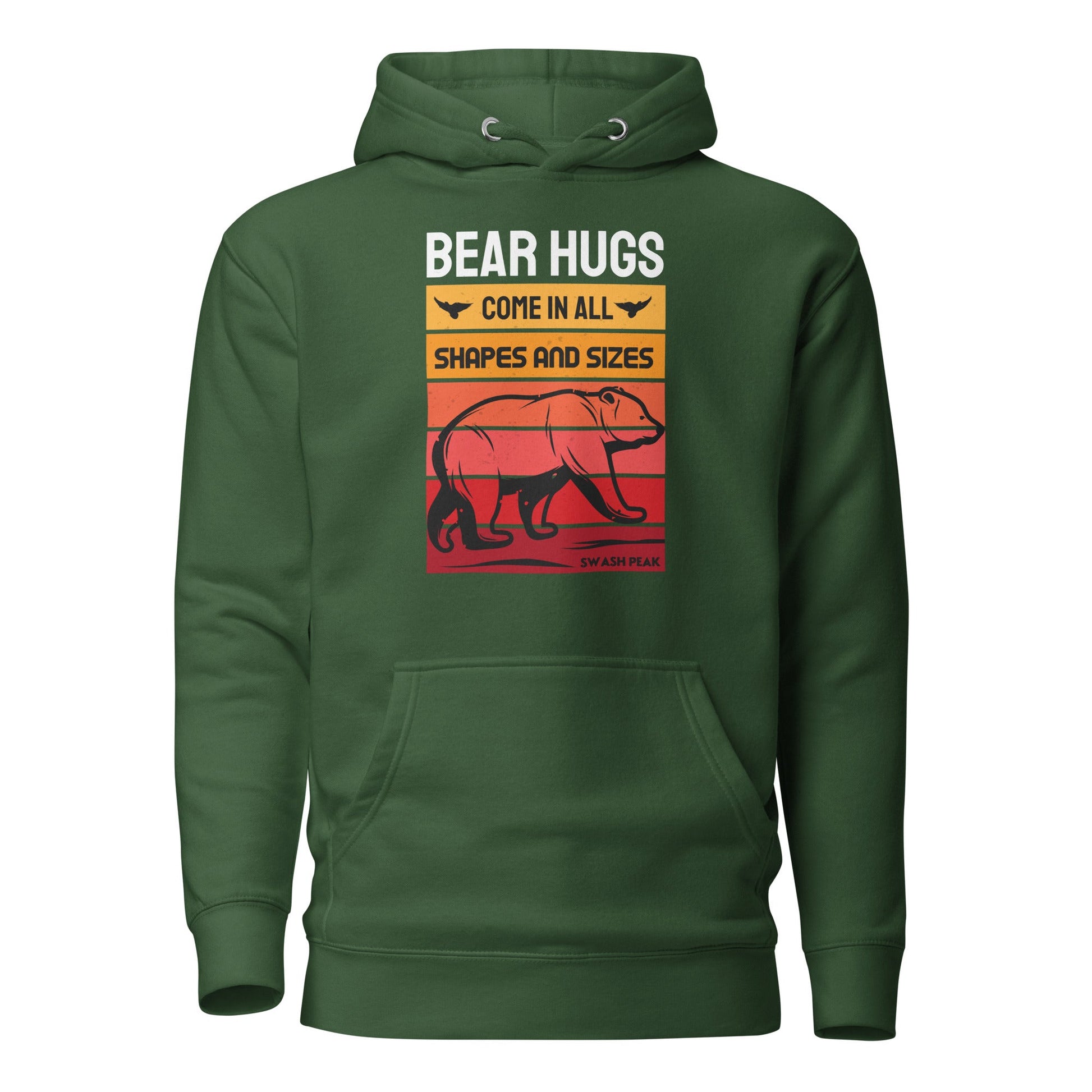 Bear Hugs Unisex Hoodie - Swash Peak