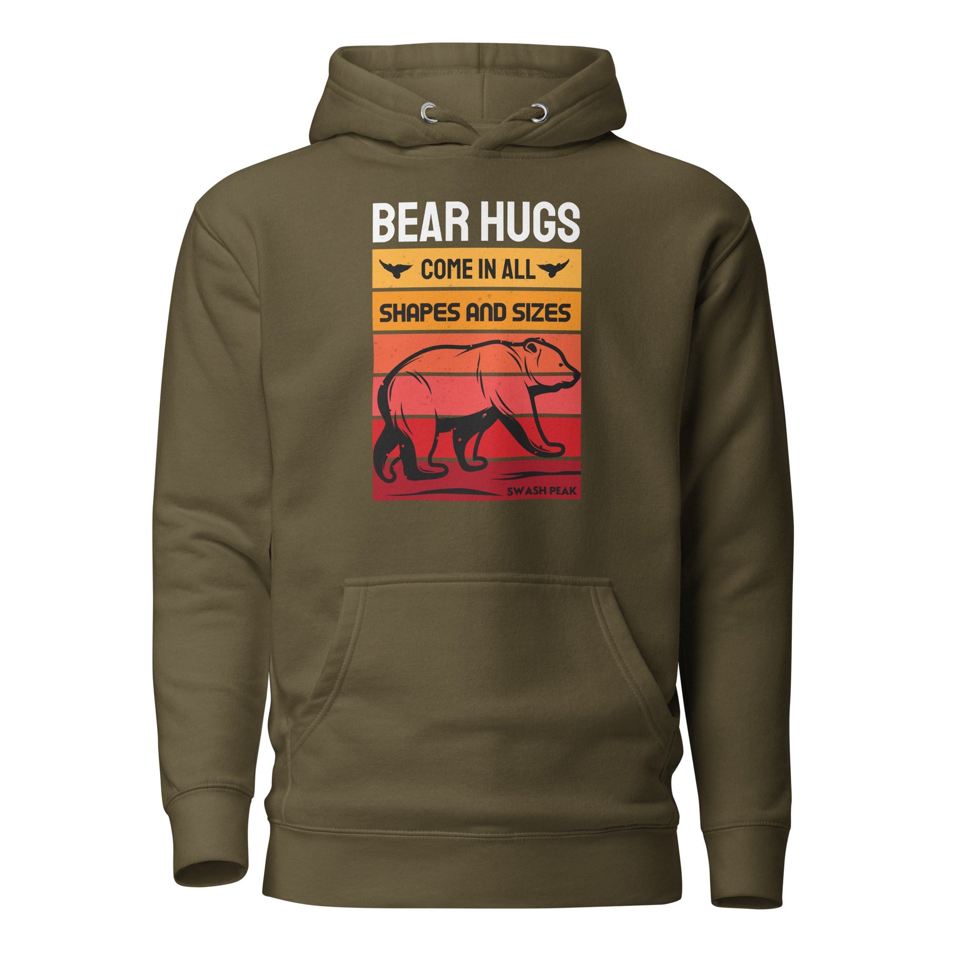 Bear Hugs Unisex Hoodie - Swash Peak