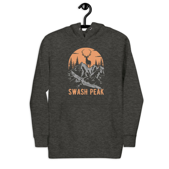 Big Antlers Unisex Hoodie - Swash Peak
