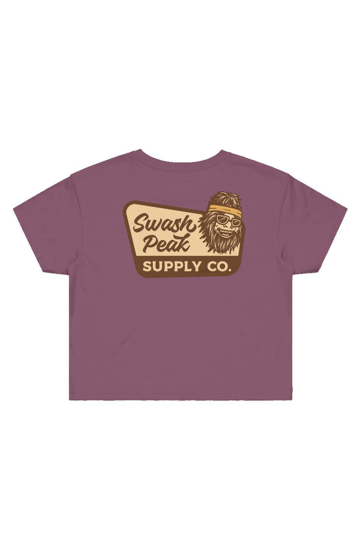 Bigfoot Backcountry Cropped Tee - Swash Peak