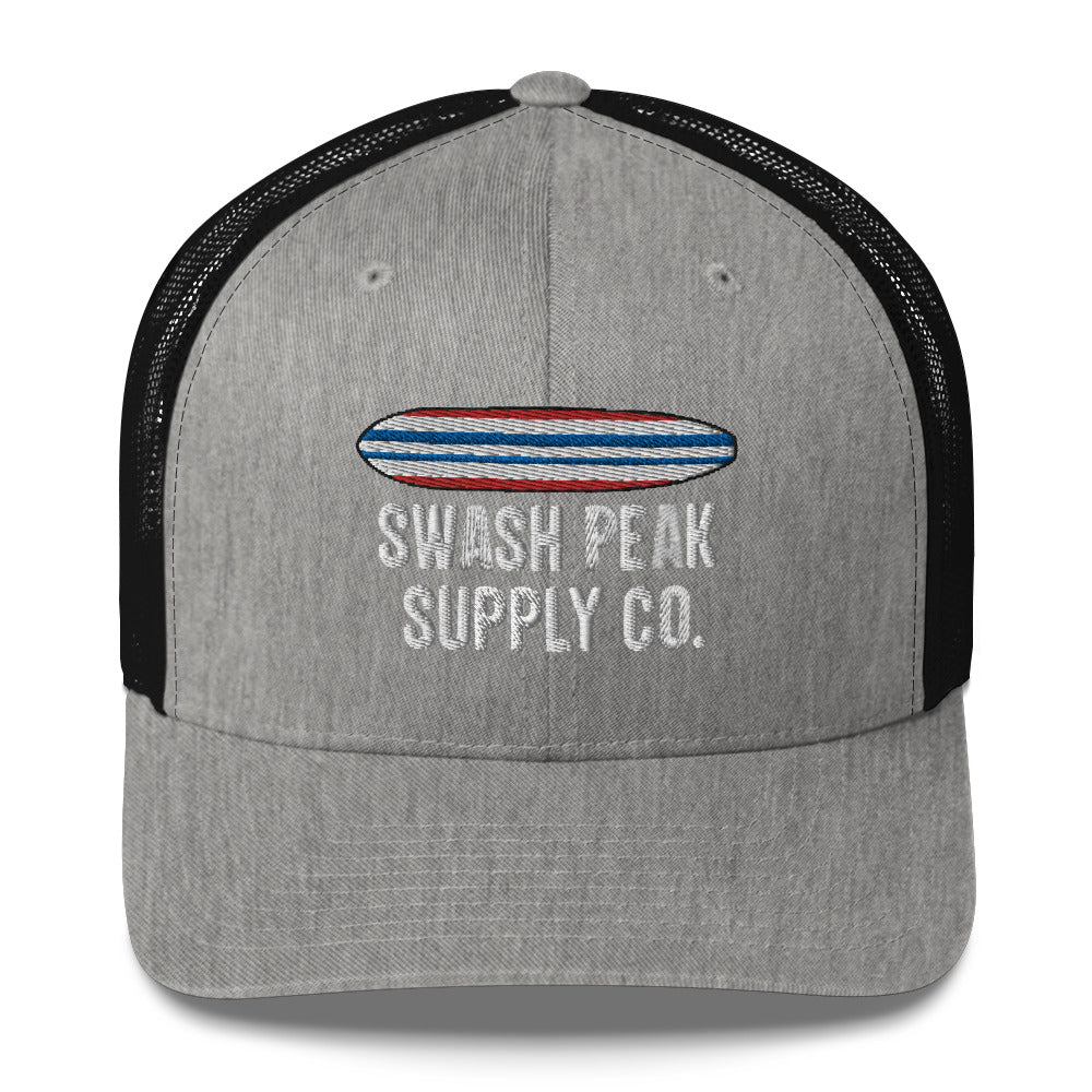 Boarding is Life Trucker Hat - Swash Peak