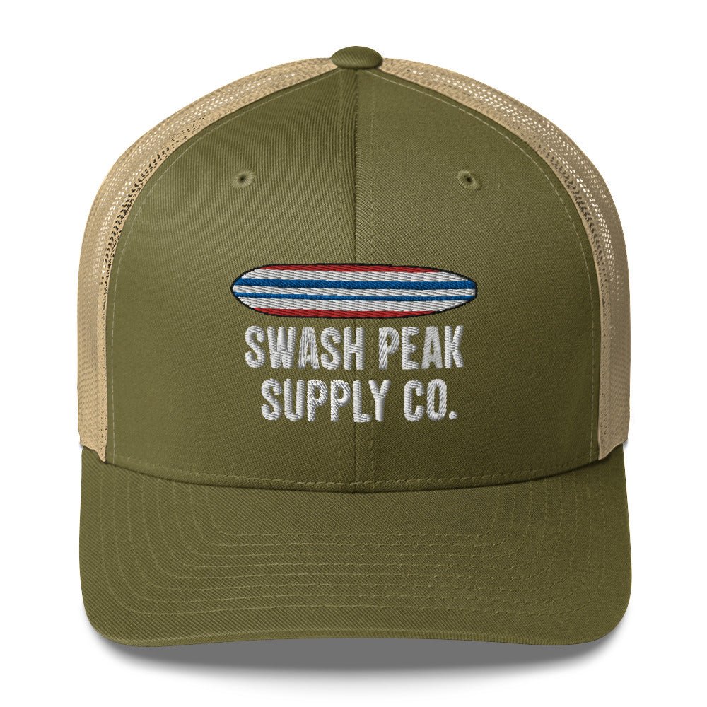 Boarding is Life Trucker Hat - Swash Peak