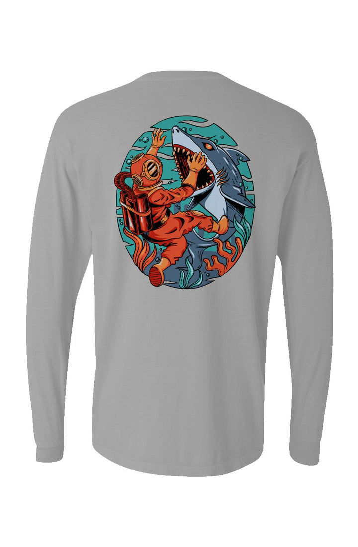 Born to Dive Long Sleeve Unisex Tee - Swash Peak