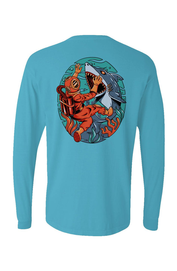 Born to Dive Long Sleeve Unisex Tee - Swash Peak