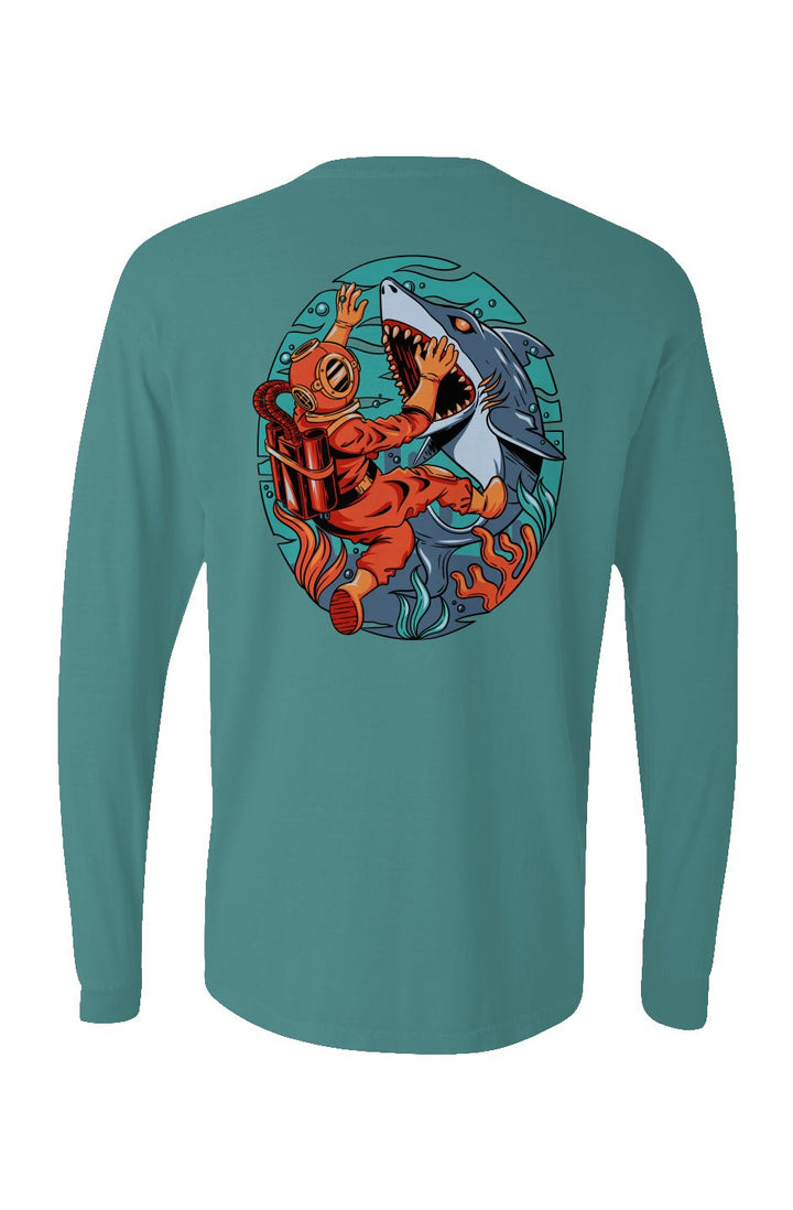 Born to Dive Long Sleeve Unisex Tee - Swash Peak