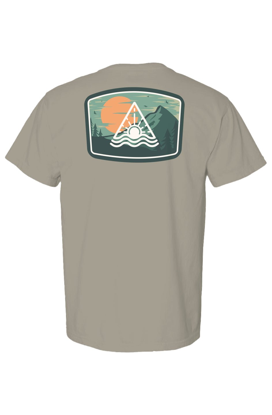 Canyon Fade Heavyweight Tee - Swash Peak